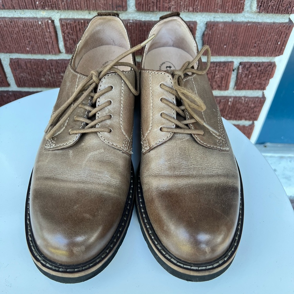 Taos “Work It” Leather Oxford, 9.5